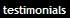 testimonials